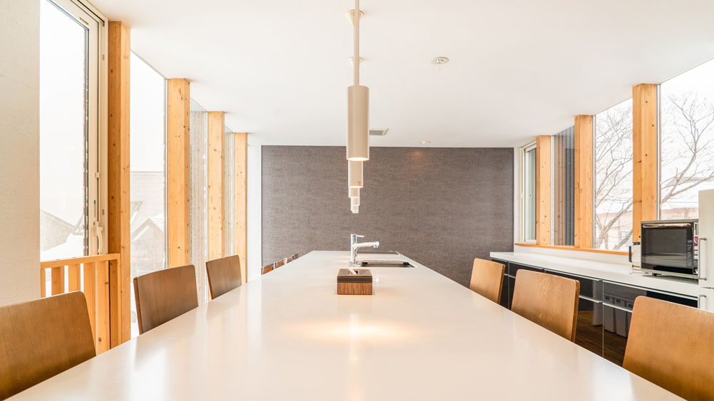 Sekka Ni 3 - Long Dining and Prep Table